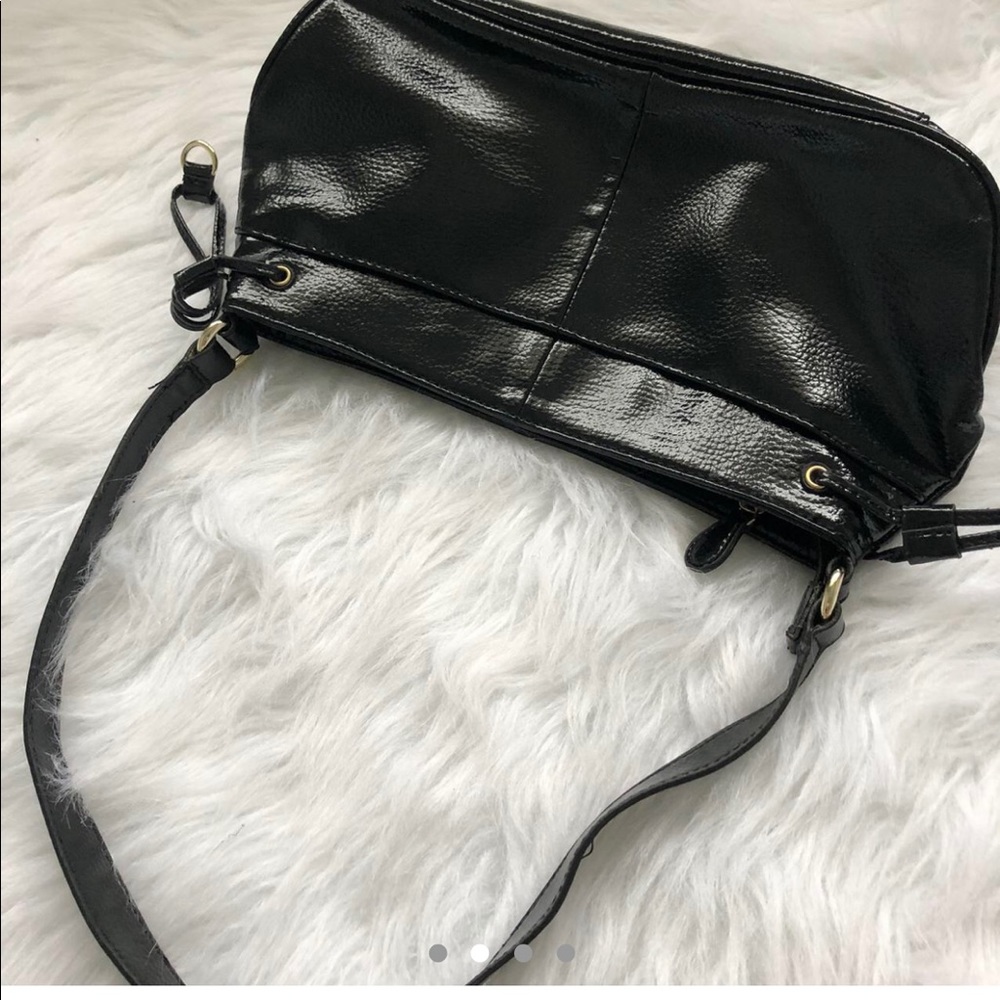 Liz & co gorgeous black shoulder bag . - Picture 2 of 4